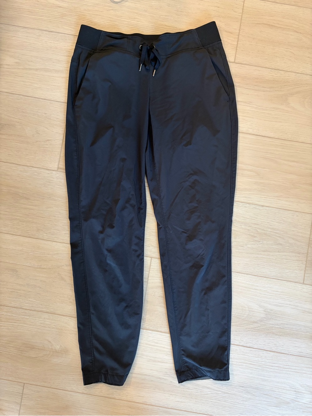 Athleta Black Slim Track Joggers